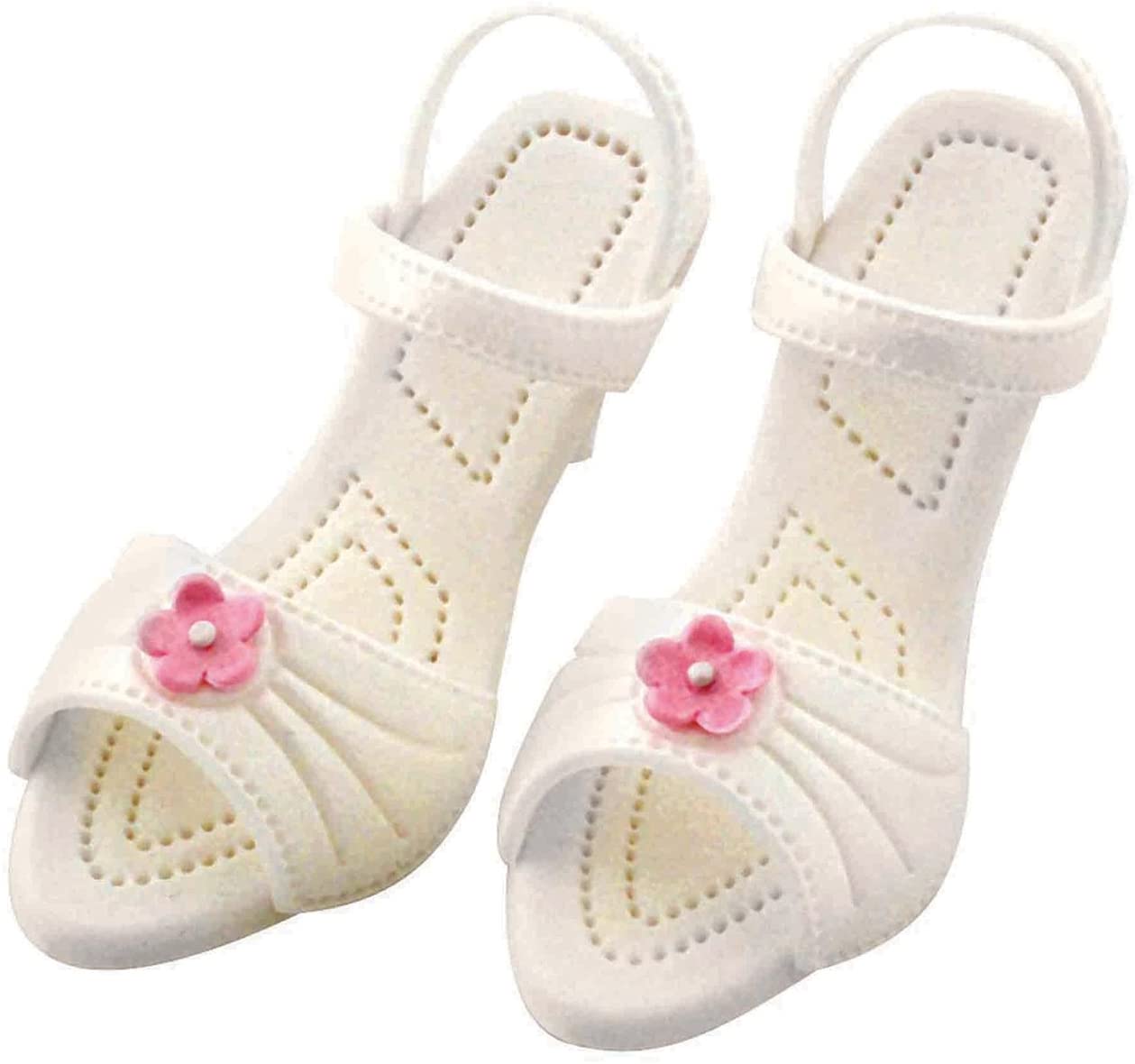 PME JEM Lady's Shoe Cutters, Set of 9, White, for Cake Decorating - Image 2