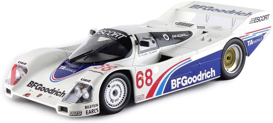 Norev - 187401 600 KMS Riverside 1985 - Echelle 1: 18 Porsche 962 °C - Blue/White, Blue / White
