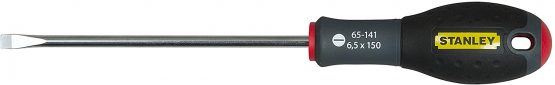 Stanley Fat Max Screwdriver Flared 6.5X150Mm-Black And Red