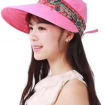 KXF Paciffico Women 2 in 1 Foldable Sun Hat With Neck Flap Breathable Quick Dry 360°Protection Outdoor Sports Visor Large Brim UV Sun Protection UPF 50+ Beach Fishing Hat
