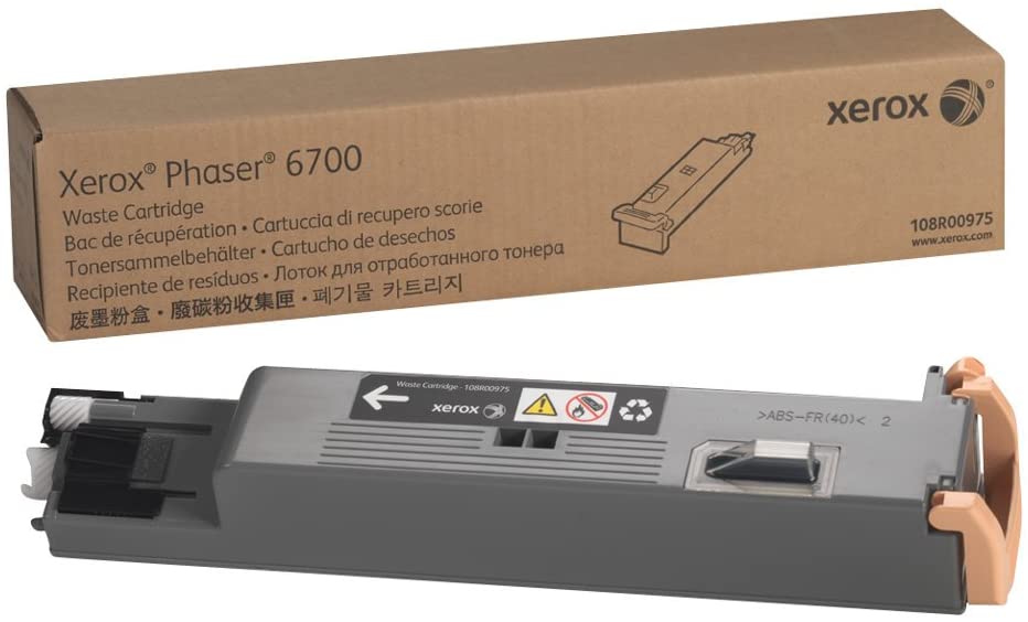 Xerox Genuine Phaser 6700 Waste Toner (25,000 Pages) - 108R00975, Black, Standard