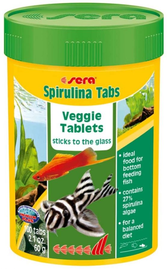 Sera Spirulina Tablets, 60g / 100 tabs