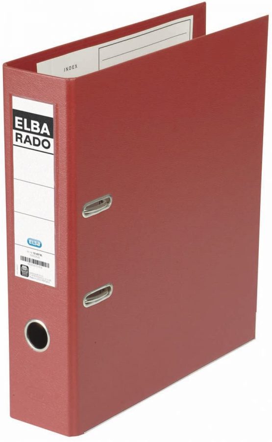 Elba 314895 - Red Arch Folder 80mm