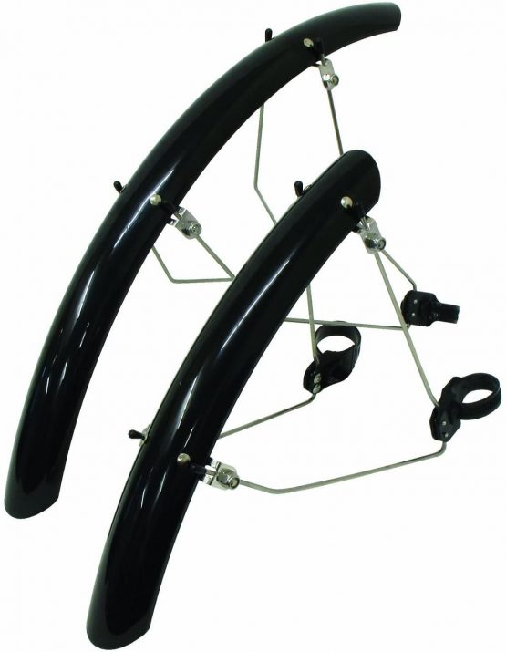 ETC Quick Release 700C Mudguard Set - Black