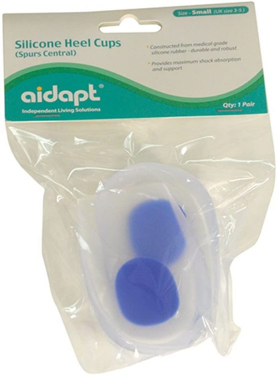 Aidapt Size 3-5 Silicone Heel Cups - 1 Pair (Eligible for VAT relief in the UK) - Image 3