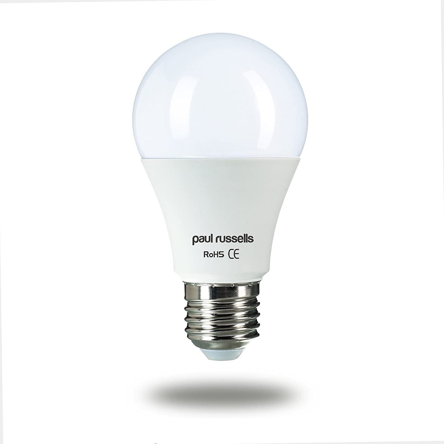 paul russells LED GLS Lights Edison Screw ES, 75w Equivalent, 9.5watt 1055LM LED Bulbs, 2700K Warm White