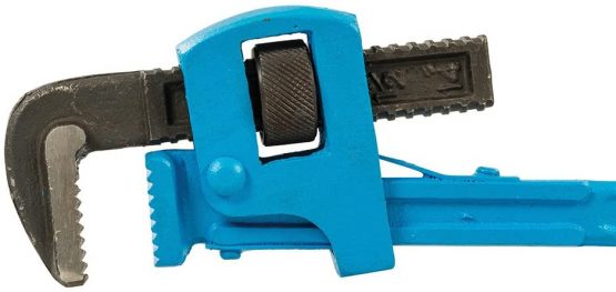Silverline WR90 Stillson Pipe Wrench Length 350 mm - Jaw 50 mm - Image 2