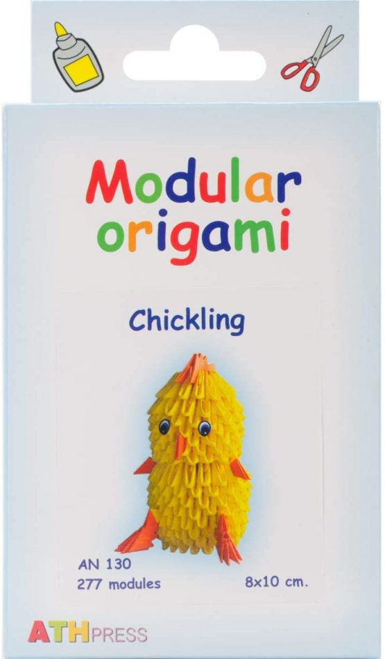 Modular Origami 277 Piece Set Chickling, Multi