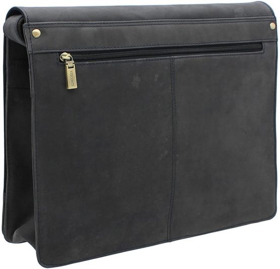 Visconti Harvard Leather A4 Messenger Bag 18548 - Image 4