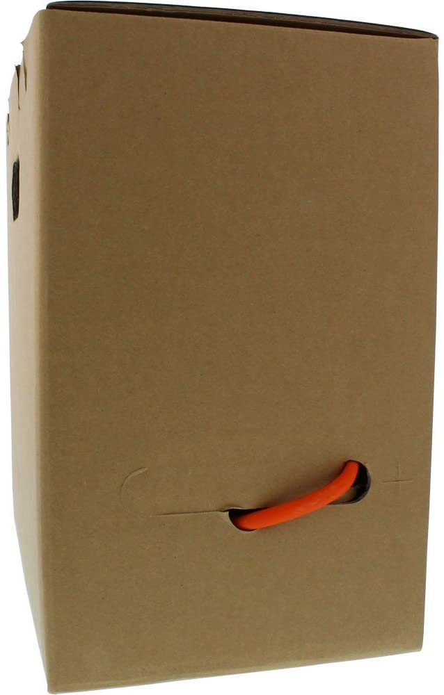InLine 70100I Low Smoke Zero Halogen Ethernet Cable Cat. 7 S/FTP, PiMF, 4 x 2 x 0.58 AWG23, 1200MHz, 100 m Orange - Image 3