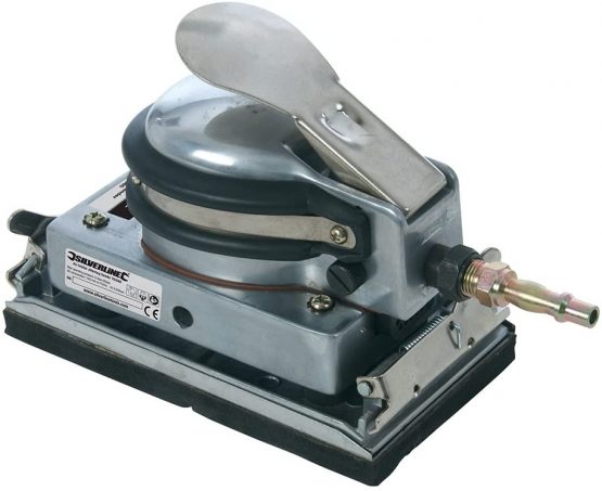 Silverline 763565 Air Orbital Jitterbug Sander 90 x 170 x 12 mm - Image 2