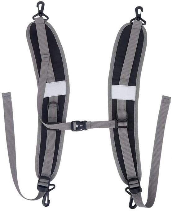 Backpack Shoulder Straps, Adjustable Reflective Padded Bag Straps for Outdoor Sport Bags