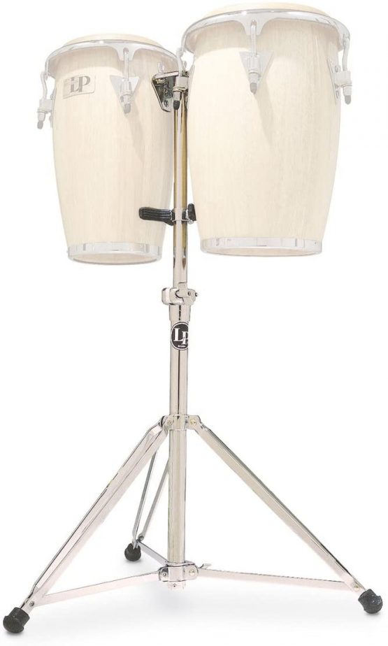LP Latin Percussion Congaständer Junior Double für LP Jr. Congas, doppelstrebig, verchromter Stahl, LP299