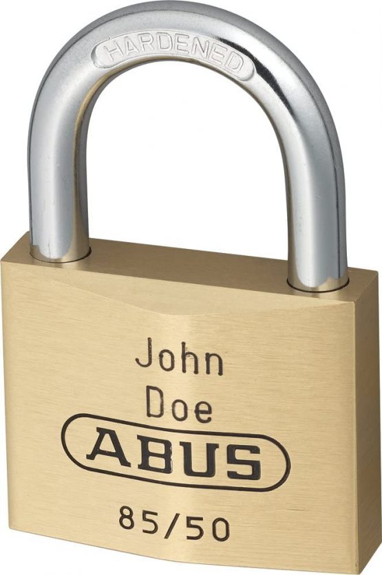 ABUS KG ABUS 02478 85/50 Service Brass Padlock with 2745 Alike Keyed, 50 mm - Image 2