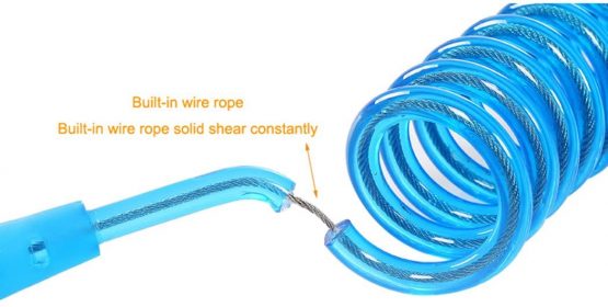 Hillento Baby Child Anti Lost Safety Wrist Link Harness Strap Rope Leash Walking Hand Belt for Toddlers, Kids(2.5m Blue) - Image 2