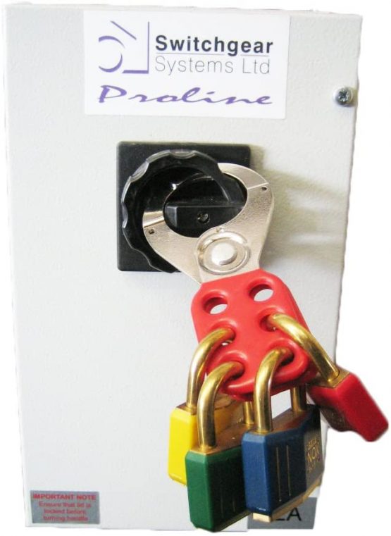 ABUS 701R Lock Off Hasp - Red - Image 3