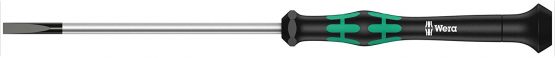 Wera Kraftform Micro Screwdriver - Slotted Tip 2.0 Mm