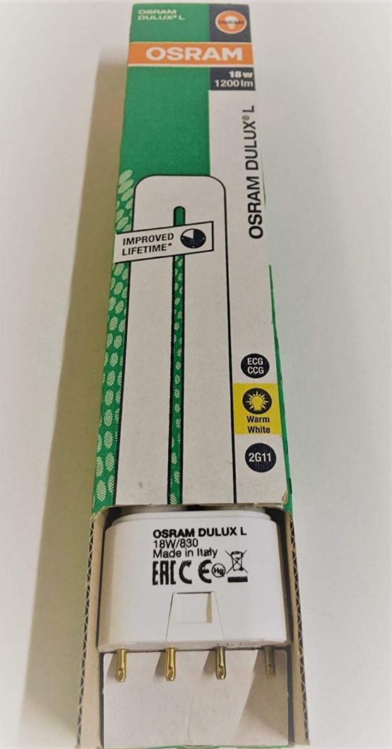 Osram 999040035046 2G11 18 Watt Compact Fluorescent Light Dulux Lamp - Image 4