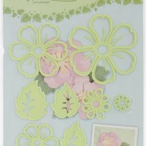 Ecstasy Crafts Leabilities Cut and Emboss Dies, Multi Die Flower Blossom Layers