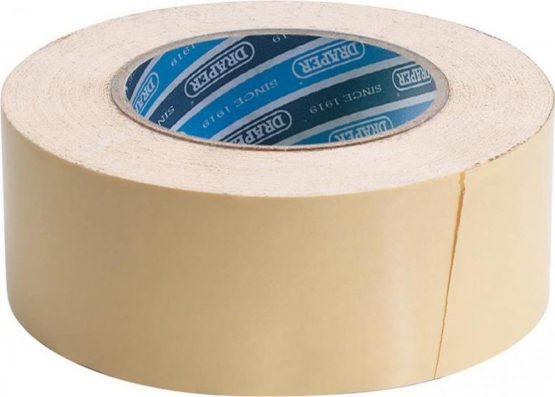 Draper 65392 50 m x 50 mm Double-Sided Tape