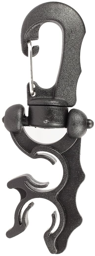Mares Retainer Hose Support - Black/Black, Black / Black