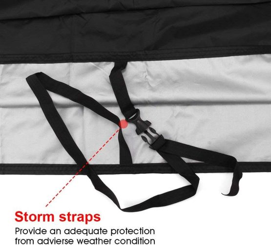 NEVERLAND ATV Quad Cover Outdoor Winterproof Waterproof Dust Rain UV Protection Universal 190T XXXL 256 * 110 * 120cm - Image 4