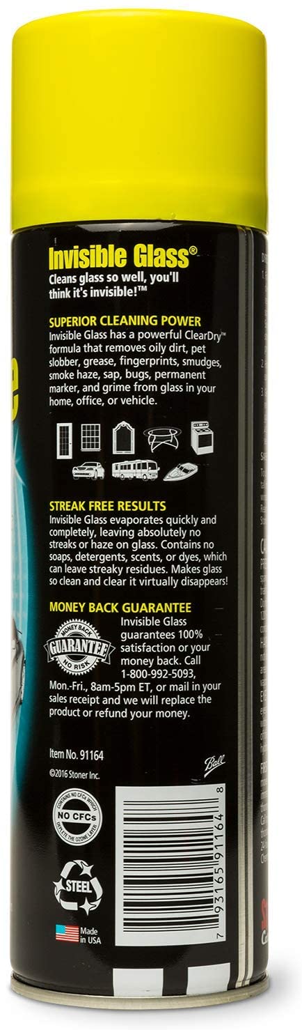 Invisible Glass 91164 Premium Aerosol Glass Cleaner for Windows/Windscreens/Mirrors - Image 2