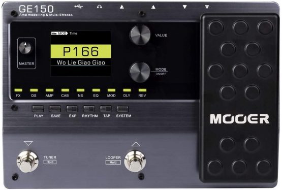 MOOER GE150 Amp Modelling Multi Effects Pedal - Image 3