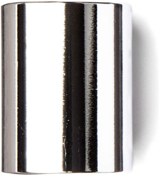 Dunlop 221 Chromed Steel Slide, Medium Wall Thickness-Medium