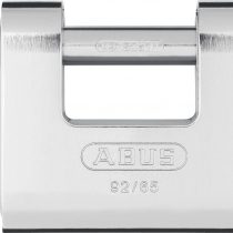 ABUS 30610 Monoblock Brass Shutter Padlock with Steel Jacket and 8511 Alike Keyed