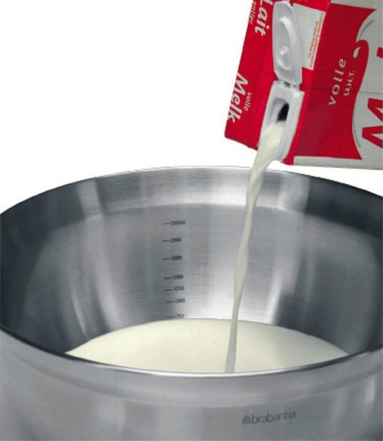 Brabantia Mixing Bowl, 1 L - Matt Steel - Image 2