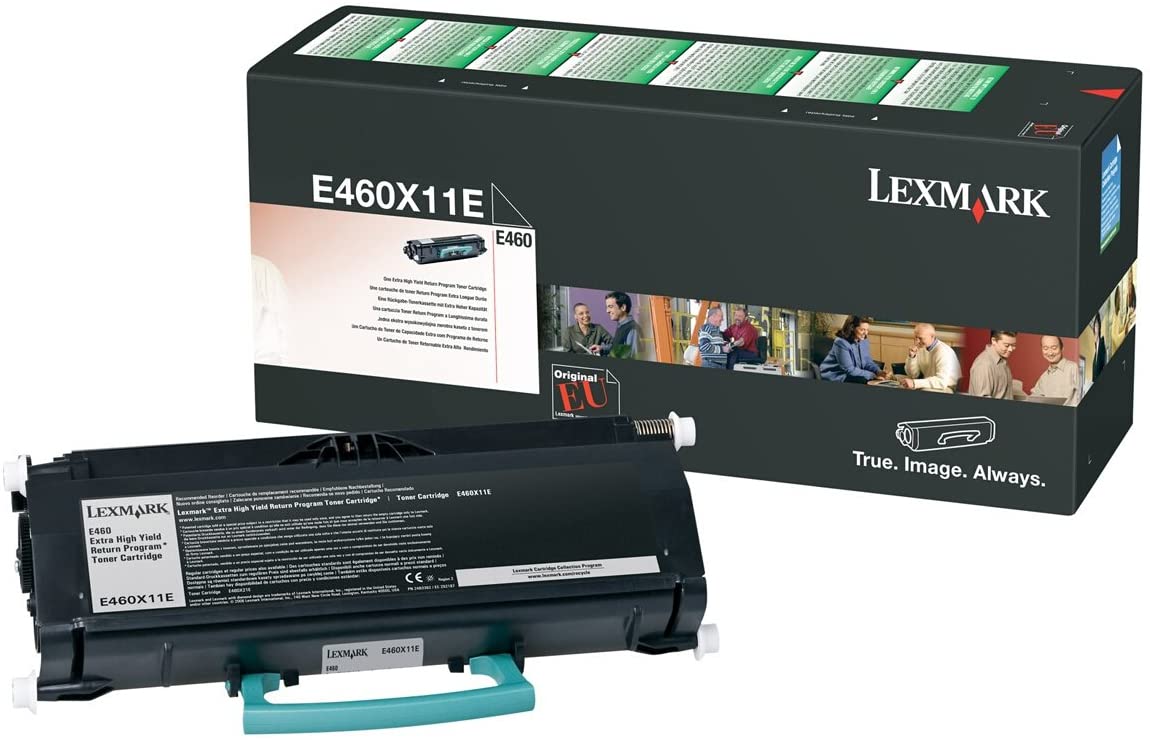 Lexmark - toner cartridge - extra high yield - 1 x black E460X31E