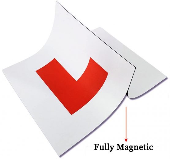GoFriend 2 Pack Extra Strong Fully Magnetic L Plates Stickers and 1 Pack Fully Magnetic P Plate Learner Sticker for New Drivers, Perfect for Driving Security - Image 4