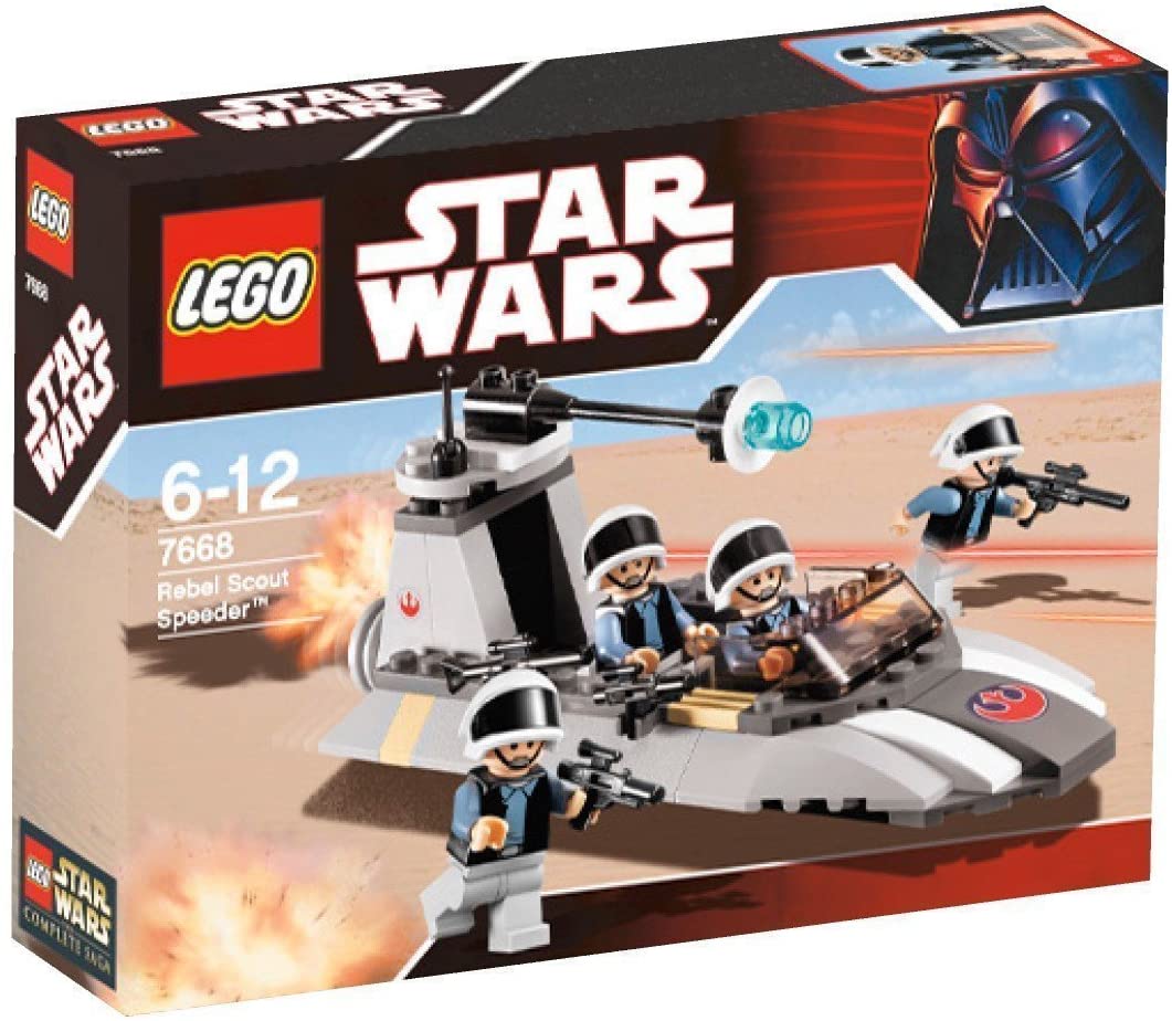 LEGO Star Wars 7668 Rebel Scout Speeder, Multicolor, 6+