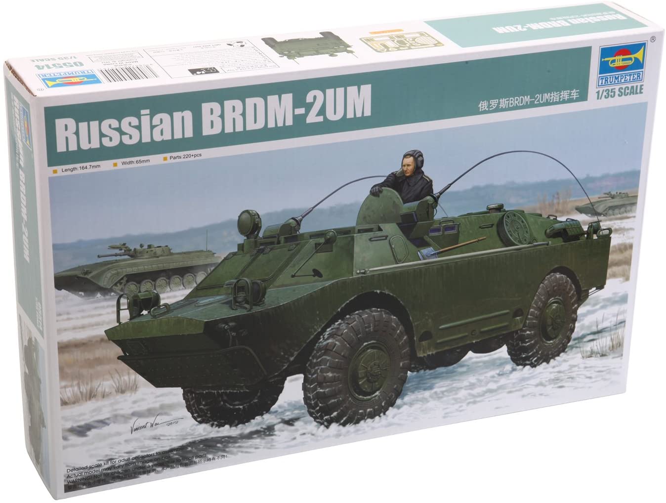 Trumpeter 1:35 - BRDM-2UM, Various