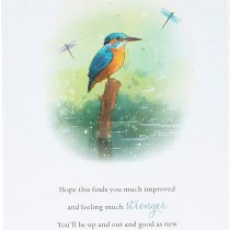 UK Greetings Get Well Soon Card - Thinking of You Card - Includes Lovely Message of Support, 534998