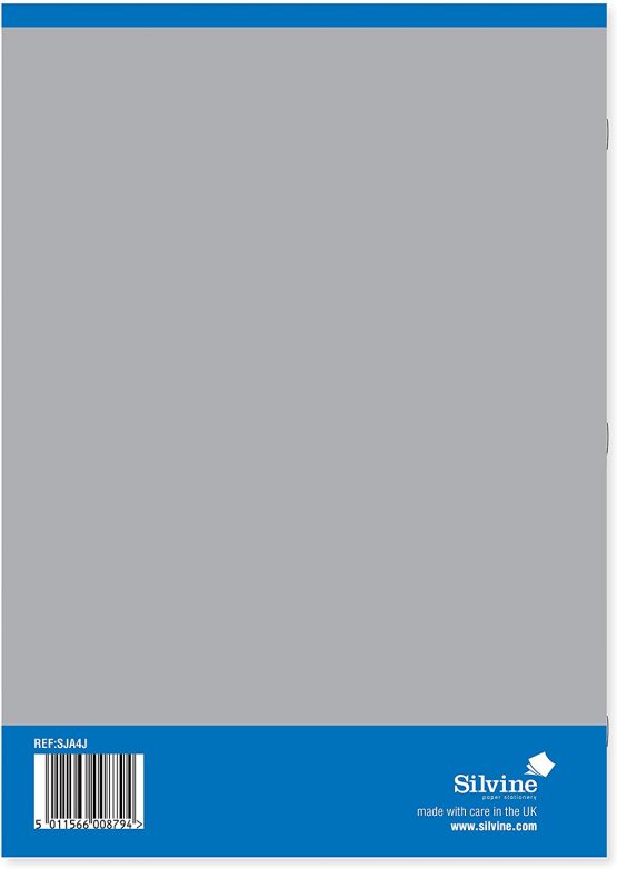 Silvine A4 Book Keeping Journal, 32 Pages Printed 'Double Cash' - Ref SJA4J - Image 2