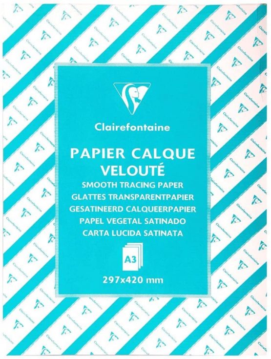 Clairefontaine Tracing Paper, 70/75 g, A3, 500 Sheets - Image 4