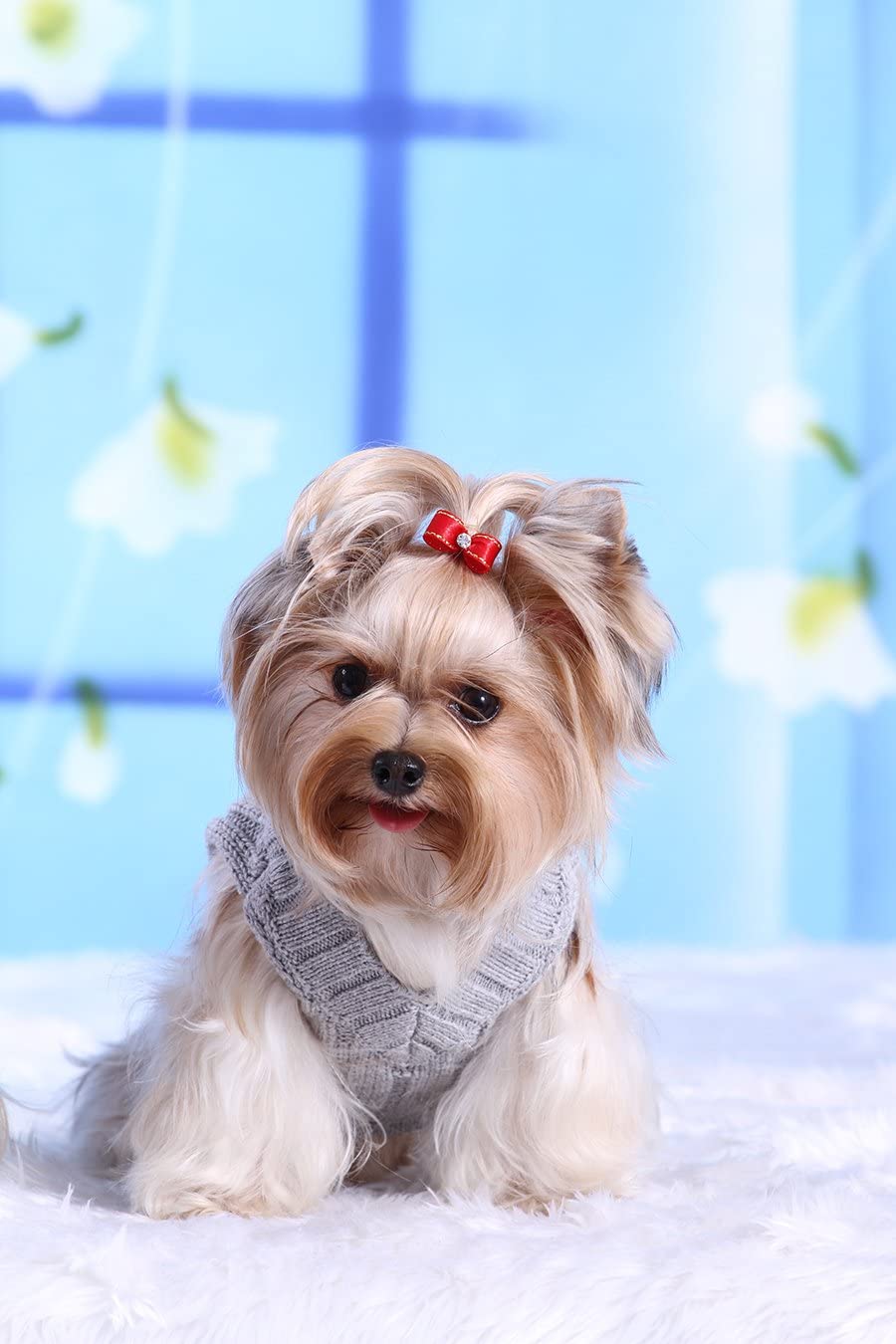 Doggydolly W073 Knitted sweater for dogs gray, winter, size: L, Large - Image 4