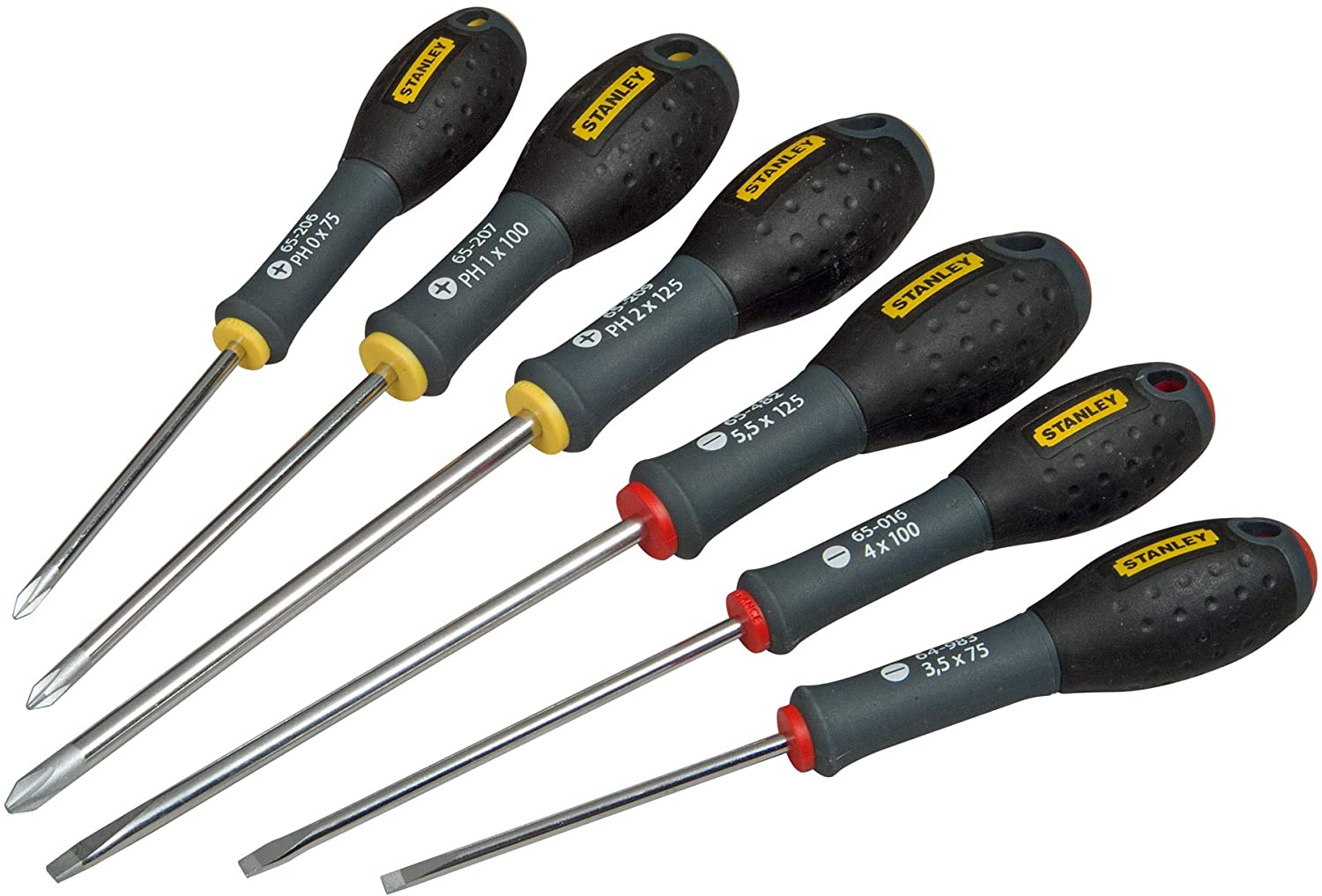 Stanley Fatmax FMHT0-62627 Screwdriver, Multi-Colour, Set of 7 Piece