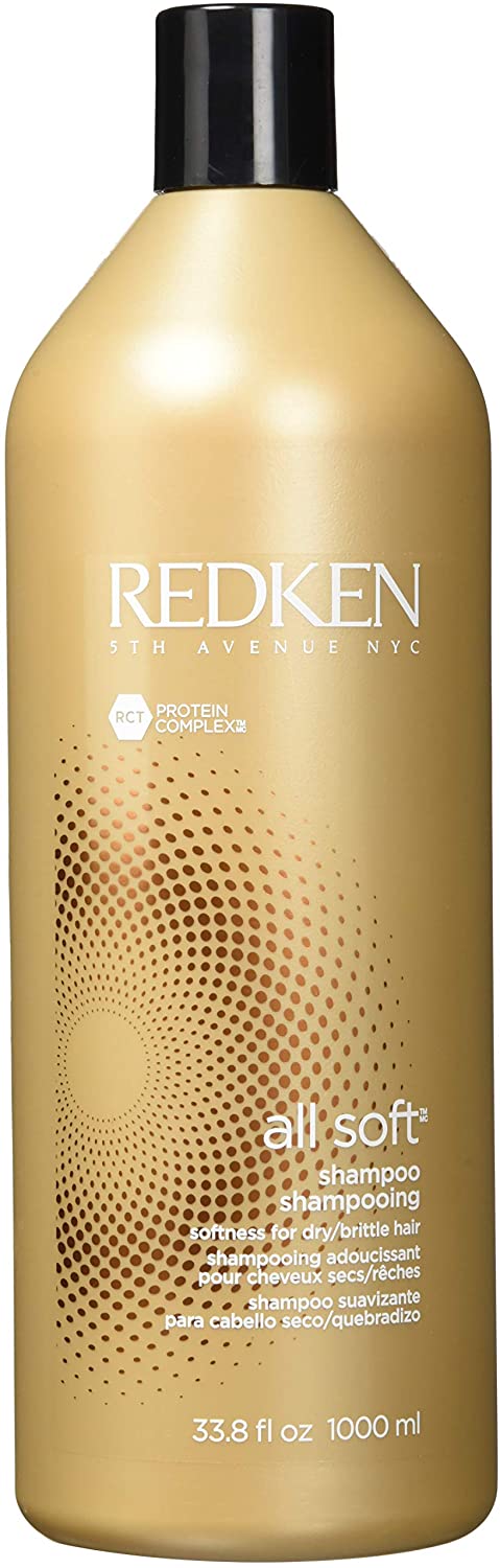 Redken All Soft Shampoo, 1 l (Pack of 1)