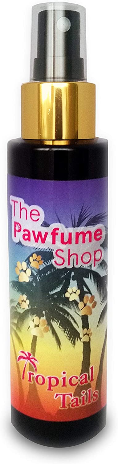 The Pawfume Shop, Tropical Tails, Dog Perfume Spray, Suitable for All Breeds & Sizes, For Fresh Scent & Odour Control