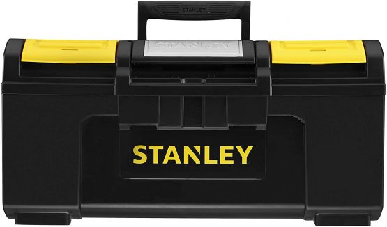 STANLEY DIY Toolbox, 1 Touch Latch, 2 Lid Organisers for Small Parts, 19 Inch, 1-79-217 - Image 2