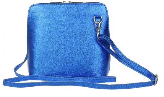 Girly HandBags Metallic Genuine Leather Cross Body Shoulder Bag