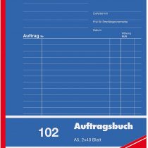 Herlitz Order Book A5 2 x 40 Sheets Self-Copying Professional Size – Pack of 1