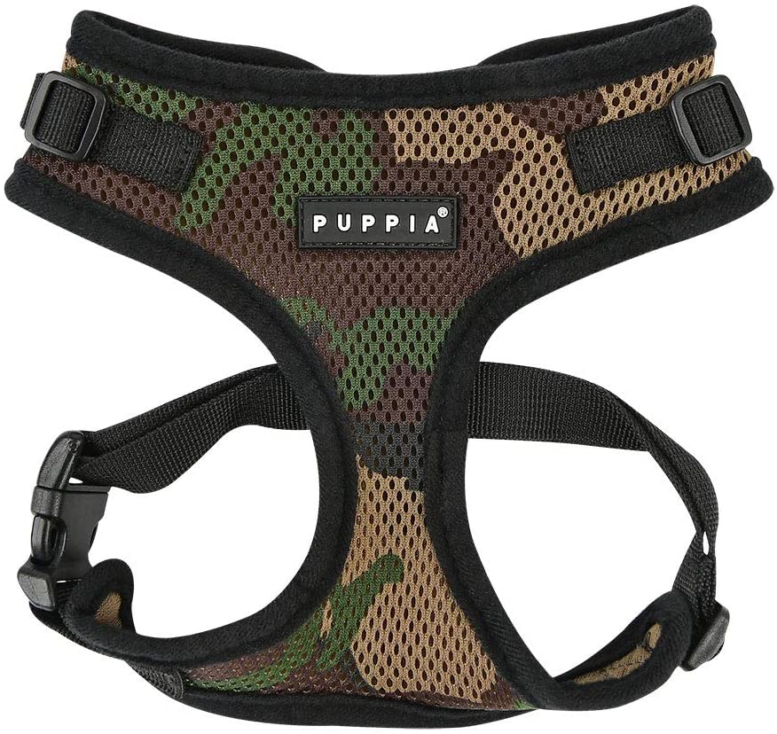 Puppia Ritefit Dog Harness small dog and medium dog harness, Adjustable and Super soft in many colours
