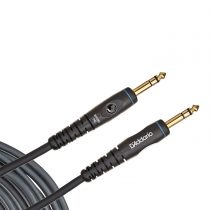 D'Addario Guitar Cable - Shielded Ends - 1/4 Inch Male to 1/4 Inch Male - Gold Plated Plug - Custom Series - 10 Feet/3.05 Meters - Straight - 1 Pack