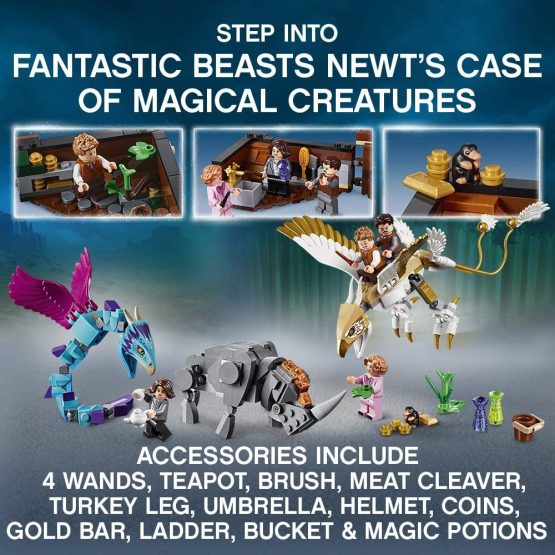 LEGO 75952 Harry Potter Newt´s Case of Magical Creatures (Discontinued by Manufacturer) - Image 2