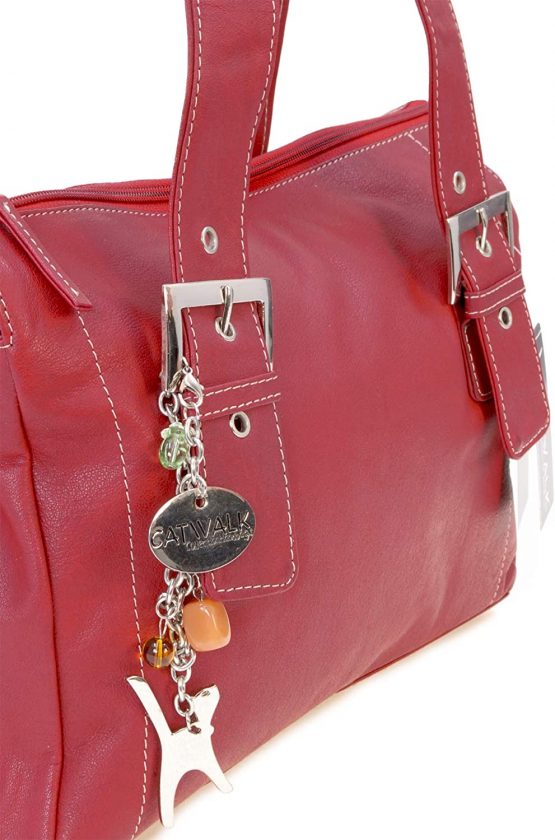 Catwalk Collection Handbags - Women's Soft Leather Top Handle/Slouchy Shoulder Bag - JANE - Image 4