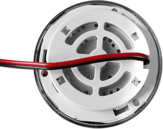 Dream Lighting 12v LED Downlights With Chrome Plated Surround, Recessed Ceiling Lights For Caravan Motorhome Van Boat Yacht Warm White Pack of 2 - Image 3
